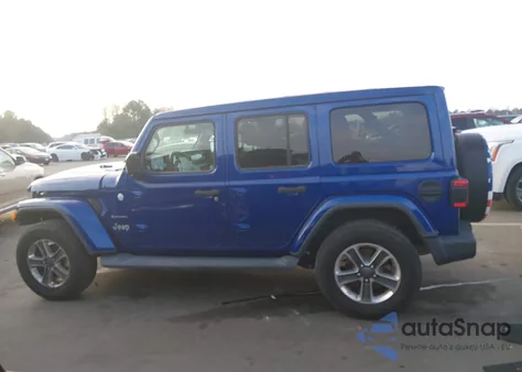 2019 Jeep Wrangler Unlimited Sahara 4X4 z USA, uszkodzony, nr VIN 1C4HJXEG0KW657685